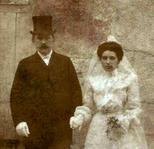 CASSEGRAIN Jeanne - Mariage de Samuel et Jeanne en 1904