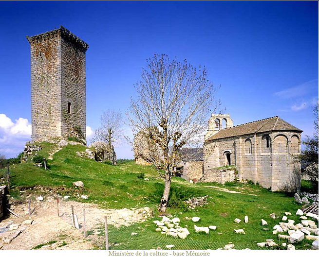 D'APCHIER Guérin - Tour d'Apcher et Chapelle Saint Jean