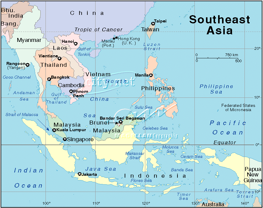 Singapour et l'Asie du Sud-Est