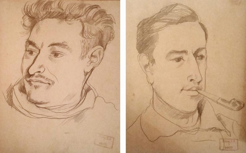 Dessins de prisonniers de Louis-Joseph Soulas