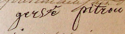 PITROU Philippe - Signature 1832