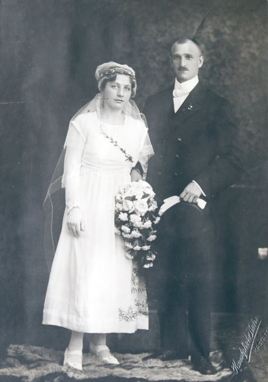 Photo de mariage ancienne