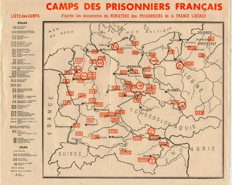 carte des stalags en allemagne Appel Aux Descendants Des Prisonniers Des Stalags Ii B Et X B Dans Les Branches carte des stalags en allemagne