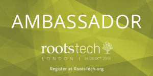 Ambassadeur RootsTech Londres 2019